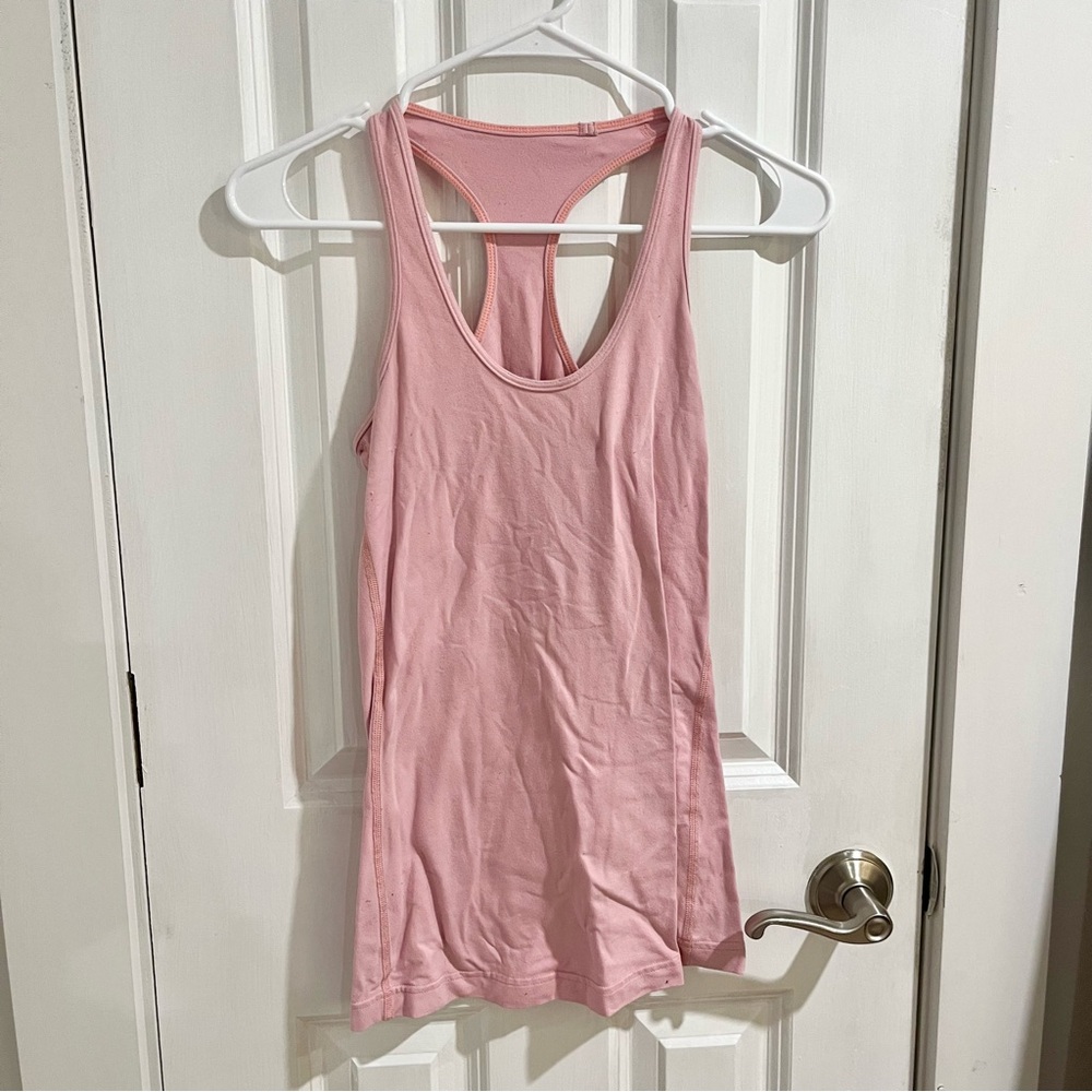 Lululemon Athletica Light Pink Tank